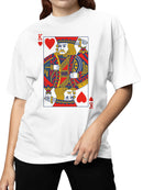 King of Hearts Vibrant Women's T-shirt