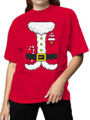 Festive Santa Outfit Women's T-shirt