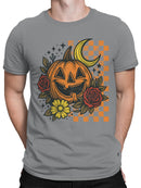 Pumpkin Moonlit Halloween Delight Men's T-shirt