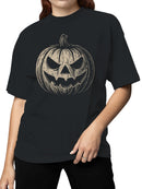 Sinister Pumpkin Grin Women's T-shirt