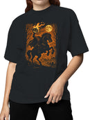Headless Horseman Halloween Night Women's T-shirt