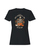 Skeleton's Wonderful Fall Brew Women's T-shirt