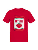 Ketchup Label with Tomato Men's T-shirt