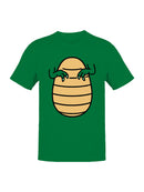Armadillo Ninja Illustration Men's T-shirt