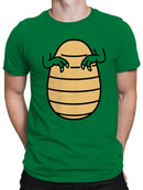 Armadillo Ninja Illustration Men's T-shirt