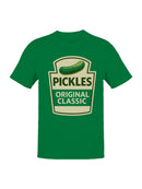 Classic Pickles Design Badge Men's T-shirt