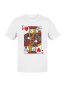 King of Hearts Vibrant Men's T-shirt