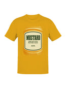 Gourmet Mustard Label Men's T-shirt