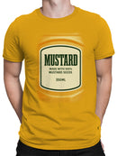 Gourmet Mustard Label Men's T-shirt
