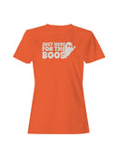 Just Here for the Boos Halloween Ghost Women's T-shirt