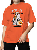 Boo-Jee Ghost with Boba Drink Women's T-shirt