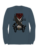 Cowboy Bandit Bullet Men's Sweatshirt