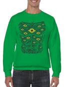 Mystical Multi-Eye Men's Sweatshirt