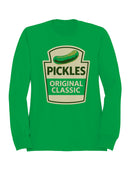 Classic Pickles Design Badge Men's Sweatshirt