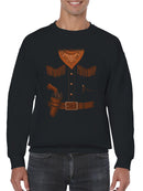 Vintage Cowboy Holster Men's Sweatshirt