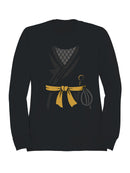 Stealth Ninja Gear with Katana Men's Sweatshirt