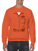 Inmate Inspired Design #54143 Men's Sweatshirt