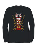 Pirate Uniform with Sword Women's Sweatshirt