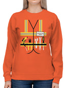 Construction Crew Toolbelt Women's Sweatshirt