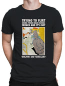 High School French Flirting Humor Men's T-shirt