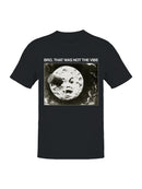 Vintage Moon Face Astronaut Meme Men's T-shirt