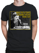 Gourmet Recipe GIF Attempt Humor Men's T-shirt