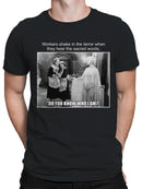 Do You Know Who I Am?" Humor Men's T-shirt