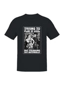 Vintage Humor: Playing It Cool Men's T-shirt