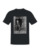 When the WiFi Goes Down Humor Men's T-shirt