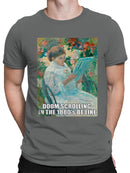 Victorian Doom Scrolling Humor Men's T-shirt