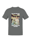 Meeting Email Meme Artwork Men's T-shirt