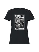 Vintage Humor: Playing It Cool Women's T-shirt