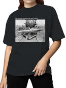 Handling Life's Chaos with Humor Women's T-shirt