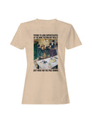Wine Tasting Humor - Free Drinks Women's T-shirt