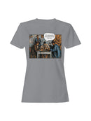 Financially Recovering Art Parody Women's T-shirt