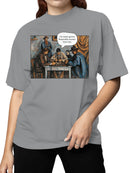 Financially Recovering Art Parody Women's T-shirt