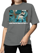 Binge Watch Mode Art Print Women's T-shirt