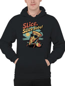 Cool Pizza Slice Men's Hoodie