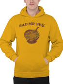 Bad Mo' Ph? Bowl Art Men's Hoodie