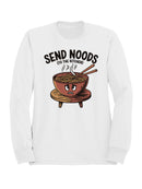 Send Noods Funny Ramen Art Women's Sweatshirt