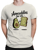 Avocuddles for All: Cute Avocado Men's T-shirt