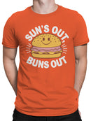 Sun’s Out, Buns Out Burger Men's T-shirt