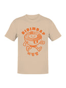 Bibimbap Cartoon with Korean Text Men's T-shirt