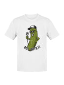 Cool Pickle "Dill With It" Fun Men's T-shirt