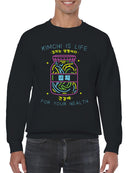 Kimchi is Life Neon Men's Sweatshirt