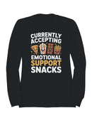 Emotional Support Snack Squad Men's Sweatshirt
