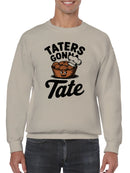 Cheerful Potato Chef Men's Sweatshirt