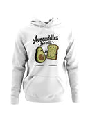 Avocuddles for All: Cute Avocado Women's Hoodie