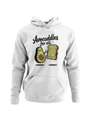 Avocuddles for All: Cute Avocado Men's Hoodie