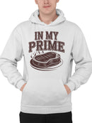In My Prime Steak Humor Men's Hoodie